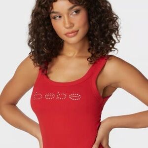 Bebe logo Tank Top